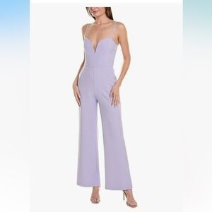 NWT BCBGeneration Women's Sleeveless Sweetheart Neck Suiting Jumpsuit size 2